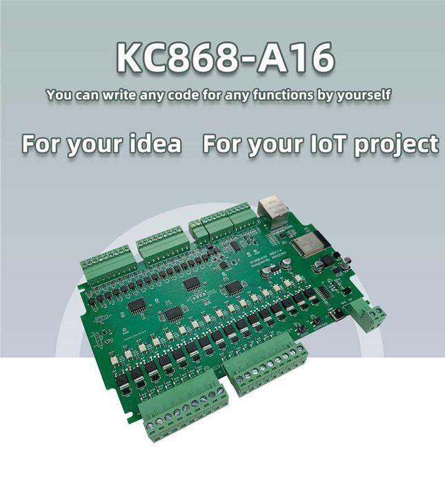 Контроллер для умного дома KinCony KC868-A16