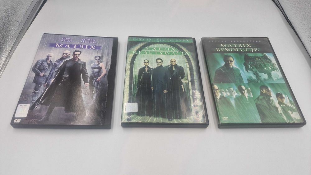 Matrix Trylogia DVD