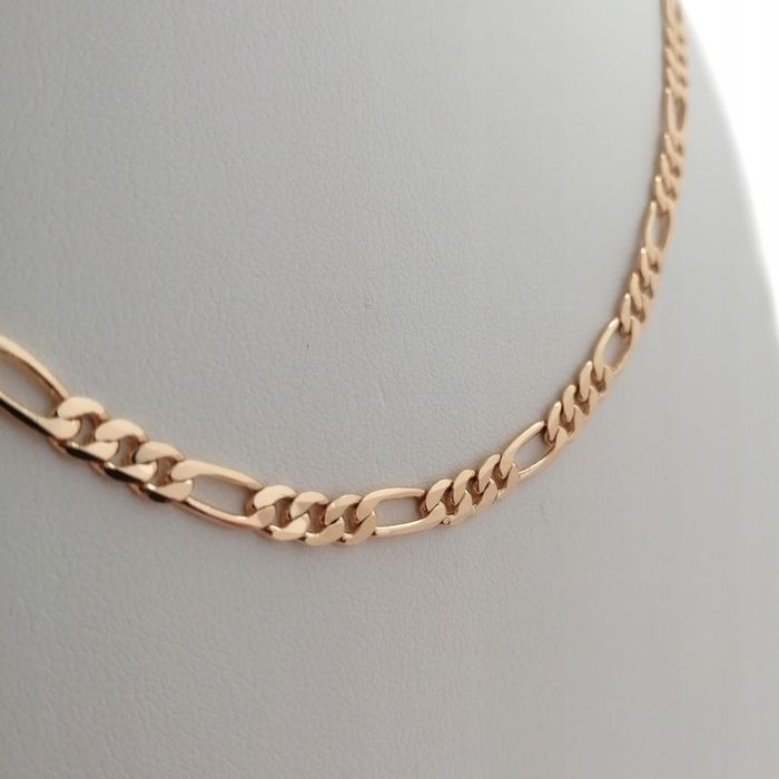 Biżuteria Ze Stali Chirurgicznej Złoty Pozłacany Łańcuszek Naszyjnik 5