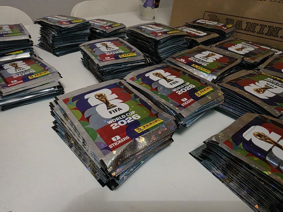 Lote de 65 cromos do mundial 2026 oficial da Panini