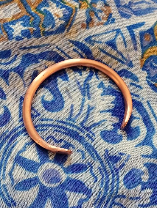 Pulseira de 100 % Cobre. Artesanal. Energética e Medicinal