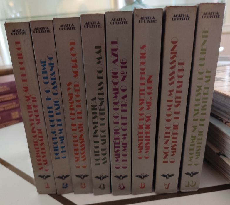 Agatha Christie - Conjunto 8 livros