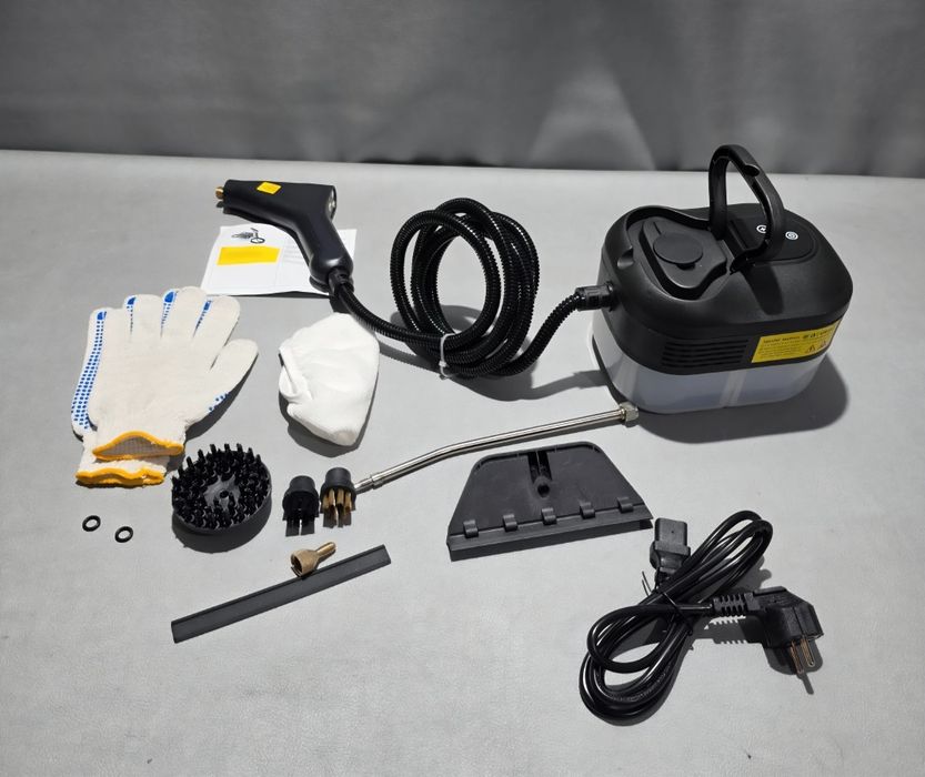 Wielofunkcyjna Wydajna Myjka Parowa Parownica 2500W 3,5 Bar  1,2L