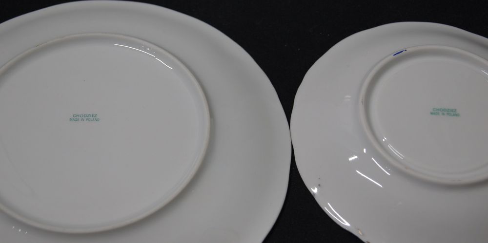 Trio Stara Porcelana filiżanka Chodzież