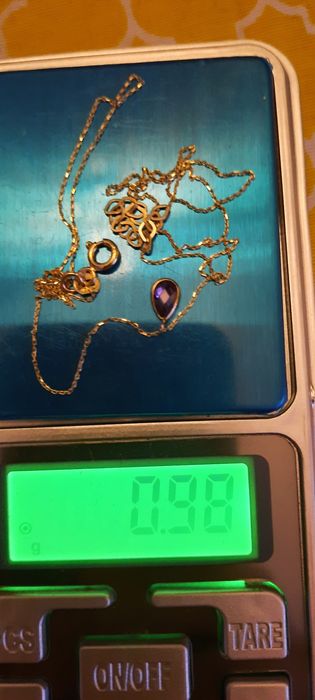 Prześliczna celebrytka pr585 z ametystem