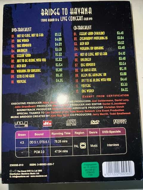 Bridge To Havana DVD e CD som DTS