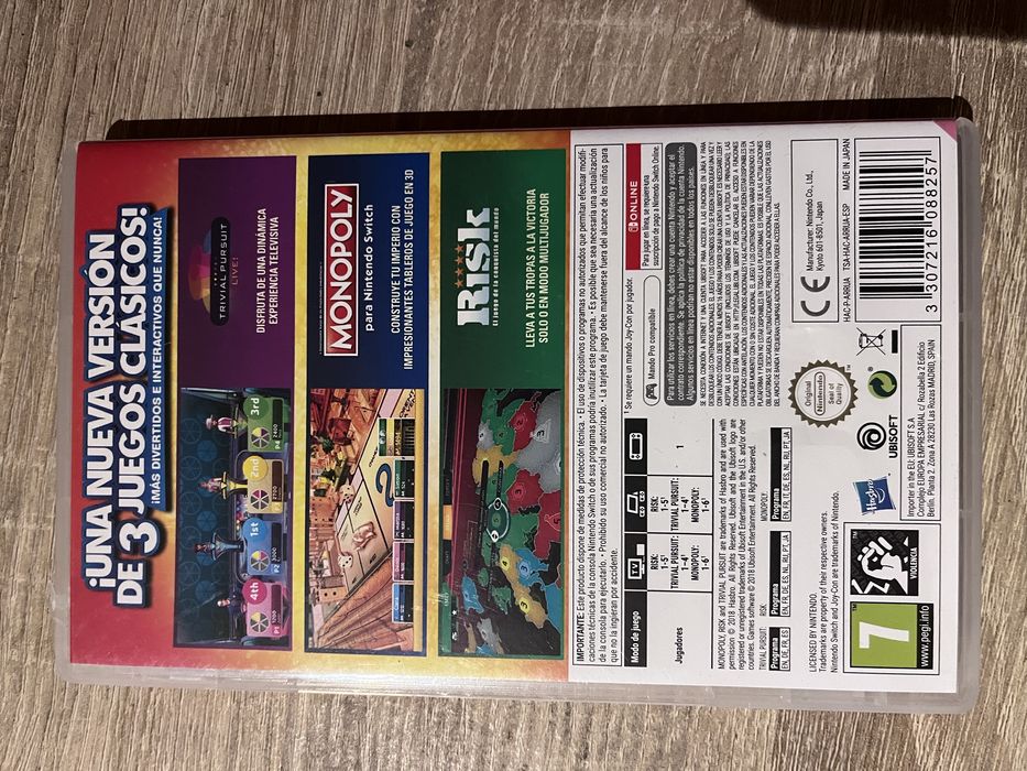 Nintendo Game night Monopoly Risk Trivial pursuit
