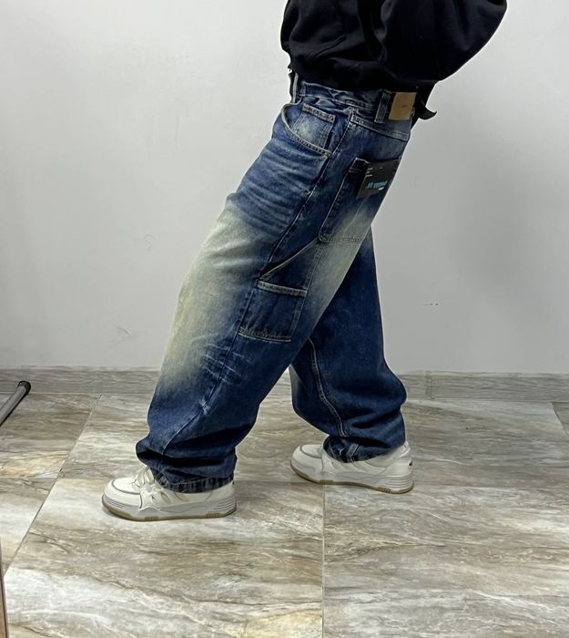 Нові широкі джинси BAGGY fade rap широкие джинсы ворки jaded ecko sk8