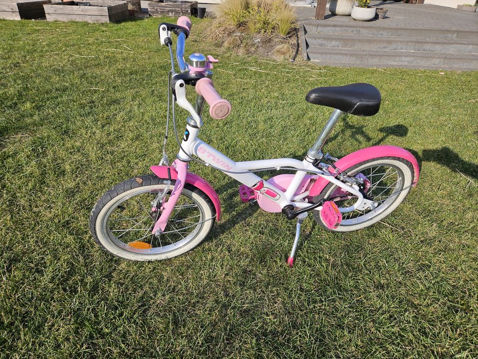 Rower Btwin 16 cali dla dziewczynki