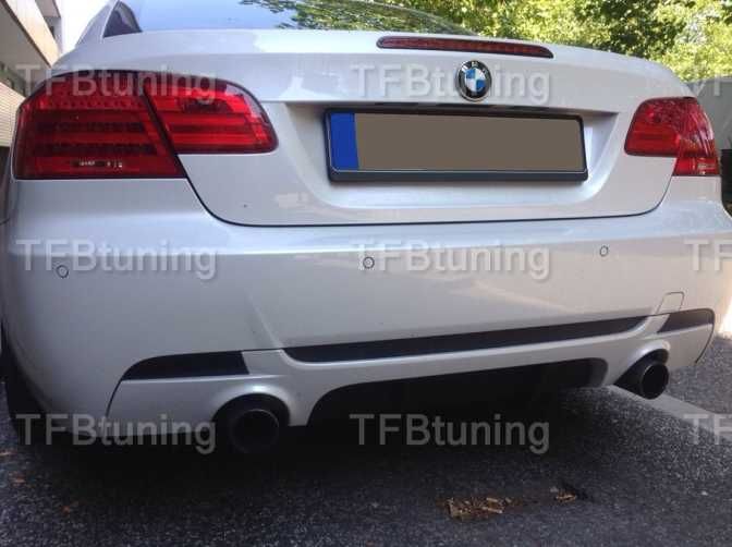 Dyfuzor spoiler zderzaka tył BMW E92 E93 Mpakiet ver 2 TFB TUNING