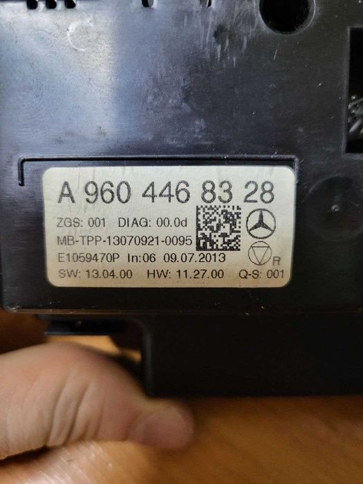 Блок управління клімат-контролем Mercedes-Benz Actros mp4 A9604468328