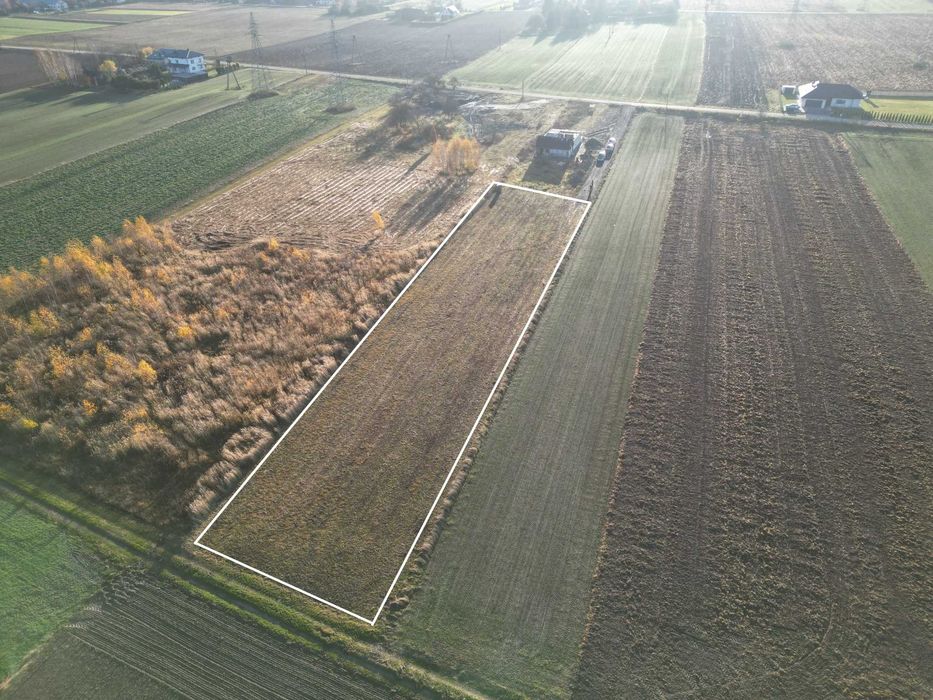 SPRZEDAM DZIAŁKE NA PŁOSKIM ( 26 arów - blisko lasu) - Widok 5