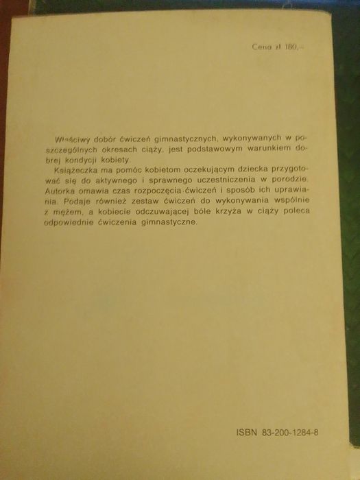 Ćwiczenia gimnastyczne dla kobiet oczekujących dziecka, B. Borys