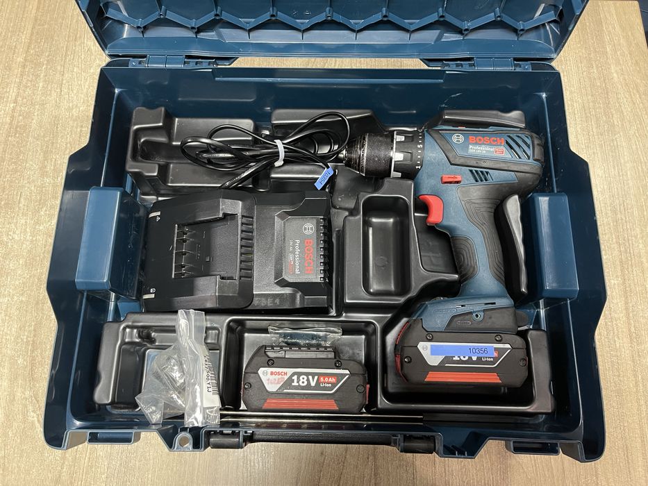 Bosch GSR 18V-28 L-Boxx / акумуляторний шуруповерт Бош