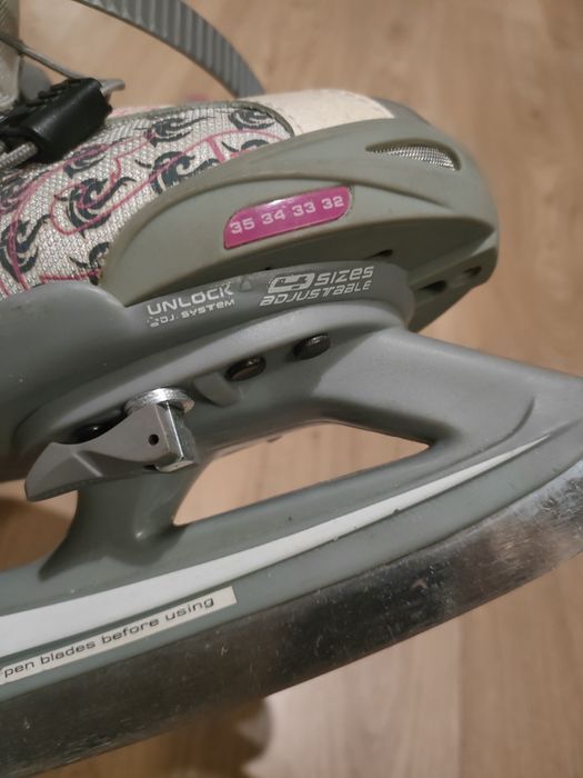 Łyżwy dziecięce regulowane 32 - 35