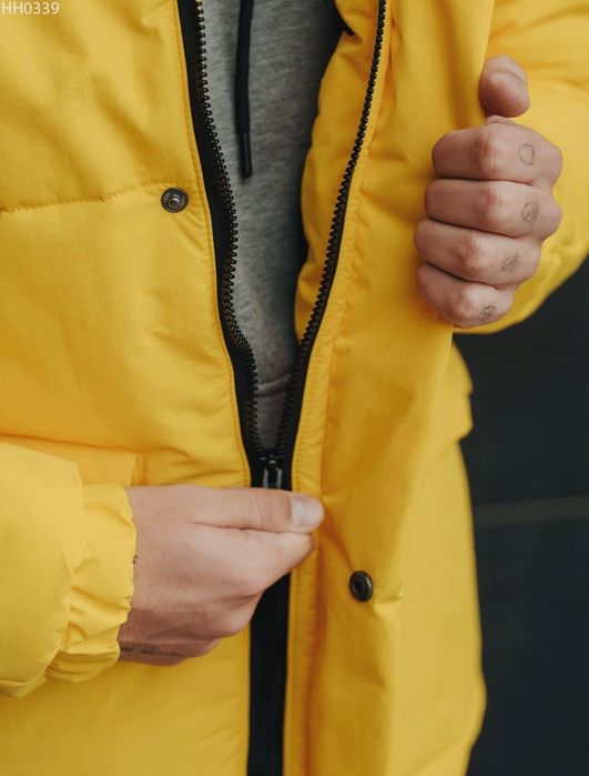 Зимова куртка Staff basic2 yellow та Burgundy