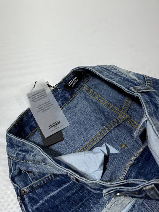 штаны джинсы Jaded London Blue Print Jeans