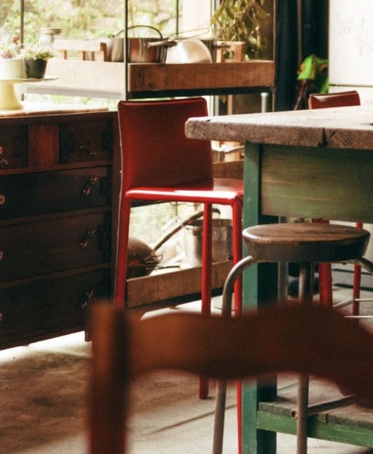 Set de duas cadeiras de bar ou balcão de cozinha