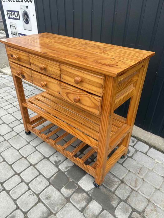 Piękny drewniany w 100% barek sosnowy.Transport.Okazja.Wysyłka.Polecam