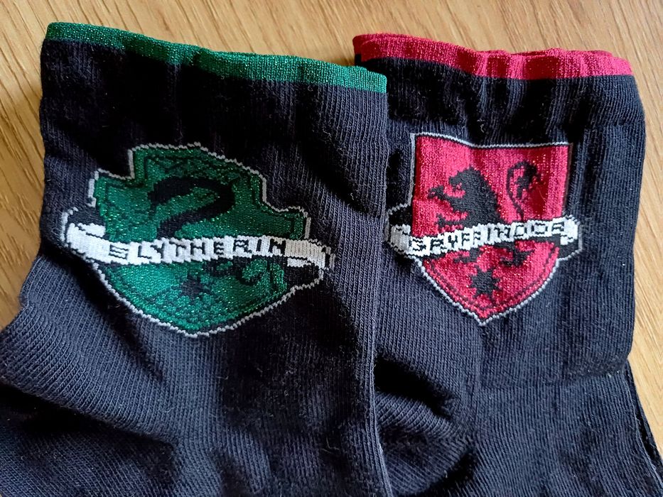 2 pary skarpetek Harry Potter