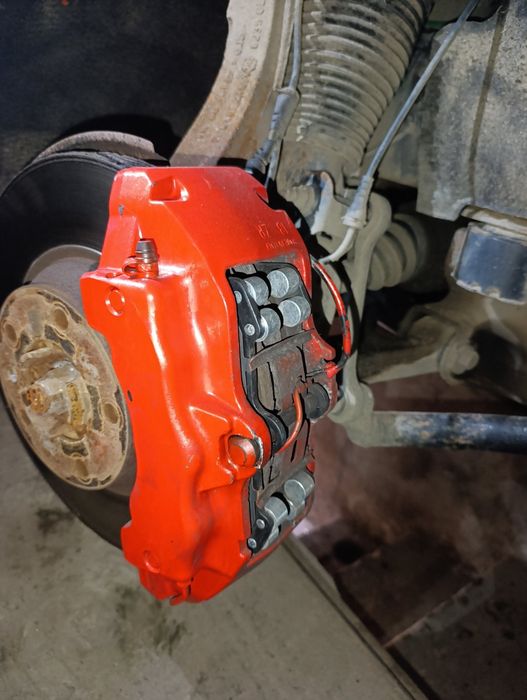 Супорт супорта Brembo 6-поршневий Передні audi Q7 4L ауді ауди кю7 4Л VW Volkswagen Touareg Tuareg Taureg NF FL Porsche Cayenne Порше каєн