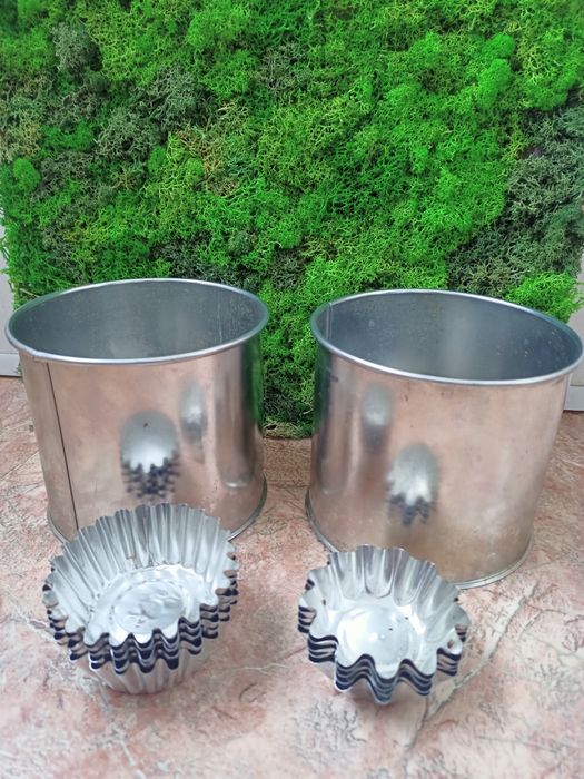 Формы для выпички цилиндрические .Формы для кексов