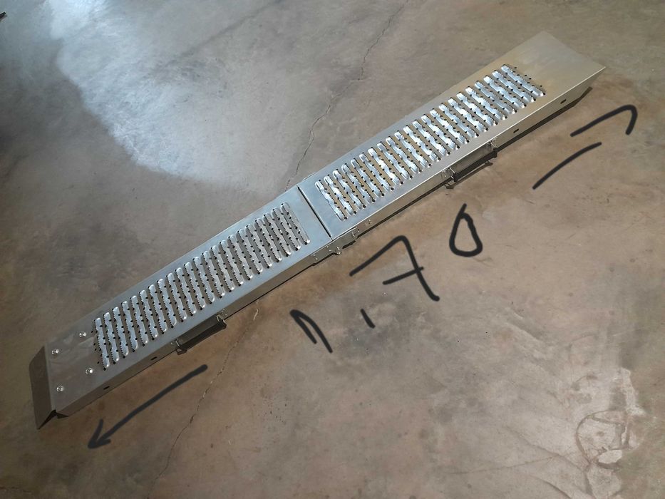 Rampa para motos nova. 1,70m