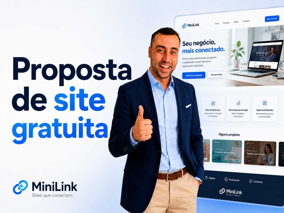 Criação de Landing Page Profissional | MiniLink