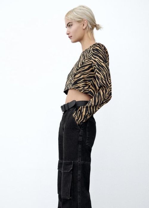 Топ укороченный Zara
