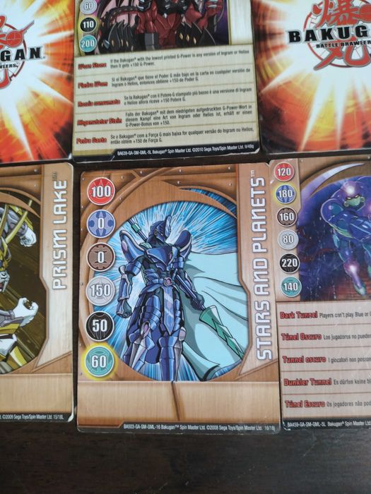 27 Cartas BAKUGAN BATTLE BRAWLERS