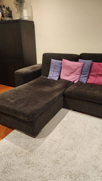 Sofá de sala 3 partes em bom estado