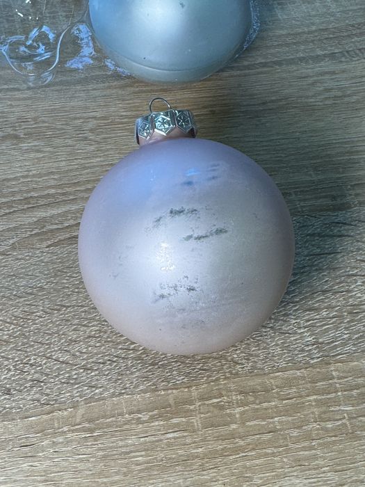 Елочные игрушки стеклянные брак