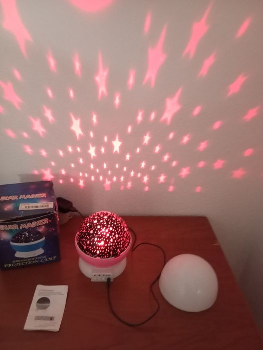 Projetor lâmpada de cabeceira