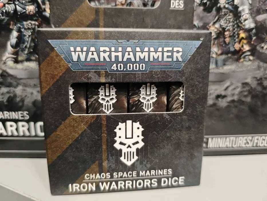 Warhammer 40000 Iron Warriors Dice