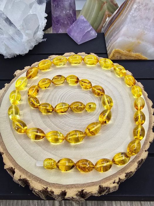 Намисто з натурального Бурштину - LUX  якість