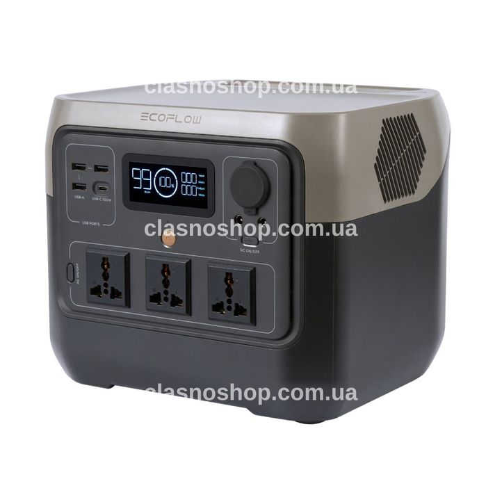 ECOFLOW 800Вт (10- 11 годин роботи котла/холодильника)