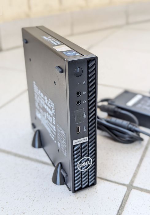 Мікропк Dell OptiPlex 7000 Micro i7-12700T (12 ядер) / 16GB DDR5 / 512GB NVMe / Wi-Fi 6E / Win11 Pro / тихий