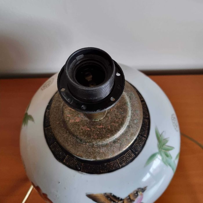 Candeeiro mesa loiça para restauro