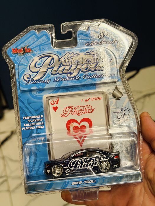 Maisto Playerz Luxury Premium 1:64 BMW 760Li E65 E66 limit 2500szt  1:64 jak Hot Wheels