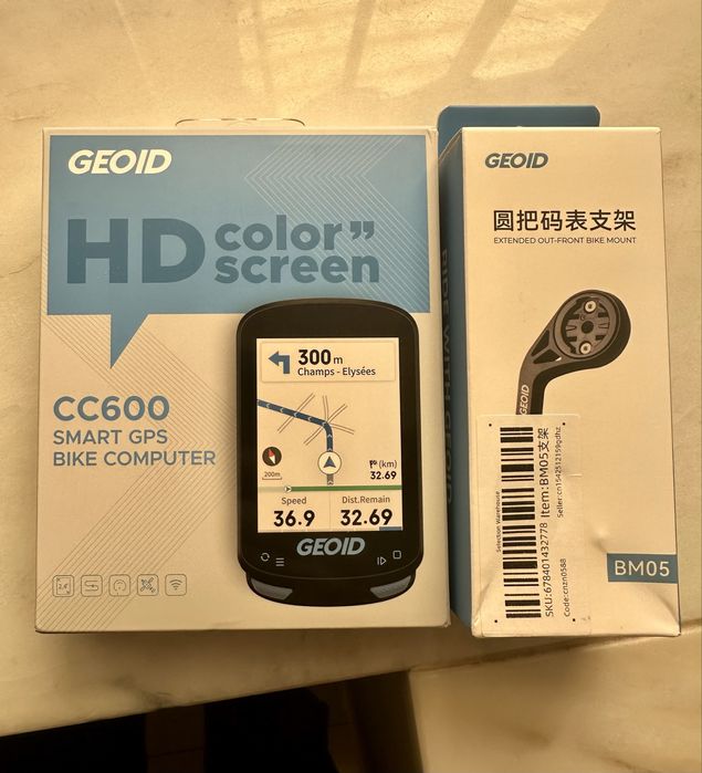 Ciclocomputador GPS Geoid CC600