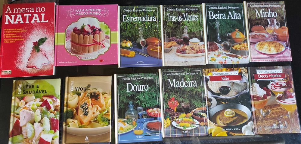 Livros de culinária a 1 euro cada