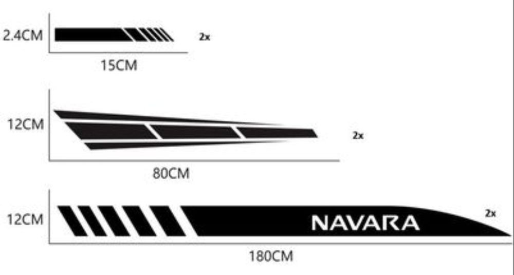 NAVARA Kit autocolantes