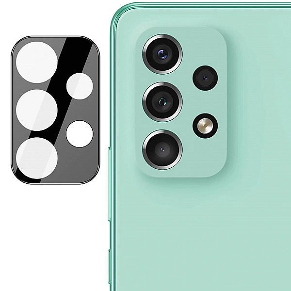 Szkło hartowane na aparat Galaxy A53/5g Black Osłona Aparatu Hofi Cam