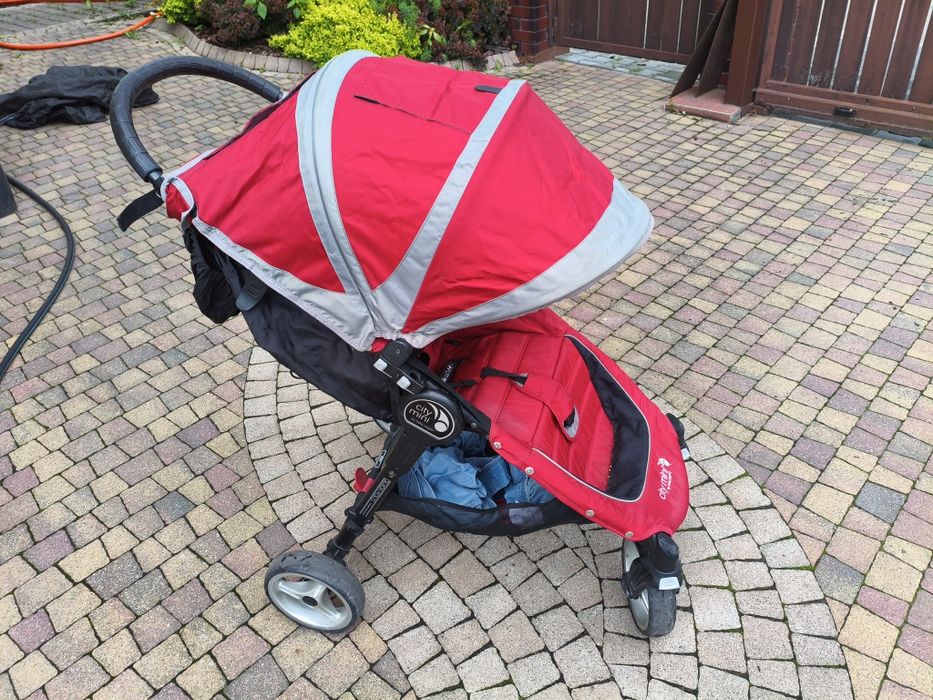 Wózek dziecięcy baby jogger czerwony
