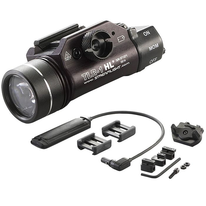 Streamlight TLR-1 HL Long Gun Black, latarka na broń długą, 1000 lm