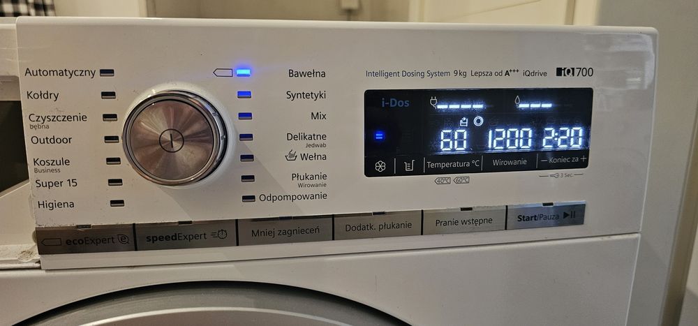 Siemens IQ700 i-Dos Panel przedni z programatorem
