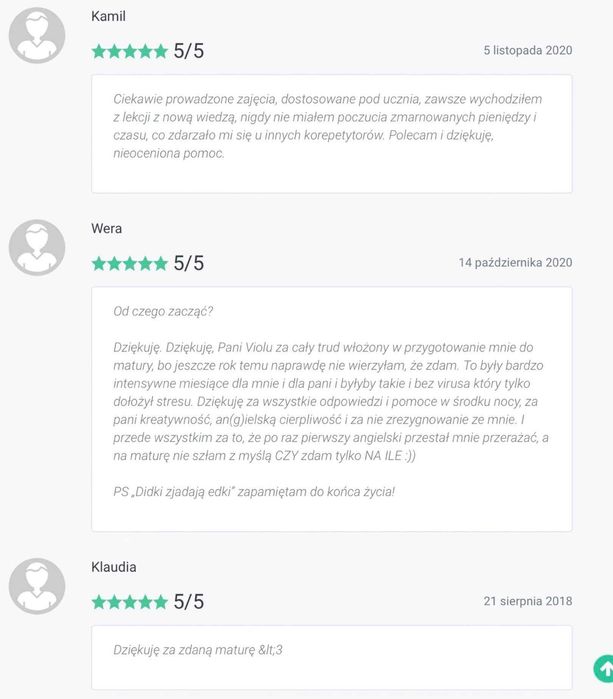 Skuteczne korepetycje z języka angielskiego - od 75zł/godzinę