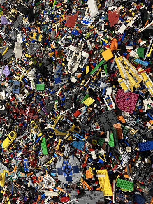 Klocki LEGO oryginalne mix 8 kg z figurkami