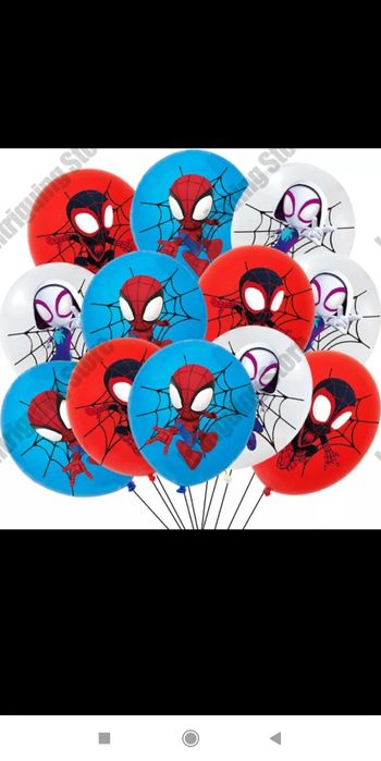 Nowe balony Spiderman