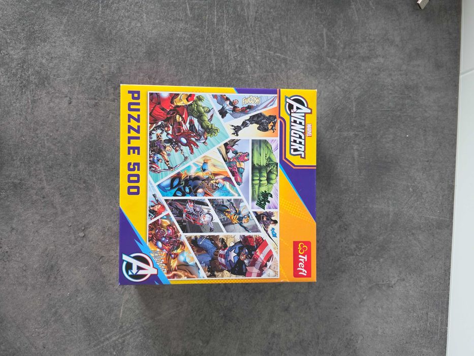 Nowe puzzle 500 części Avengers